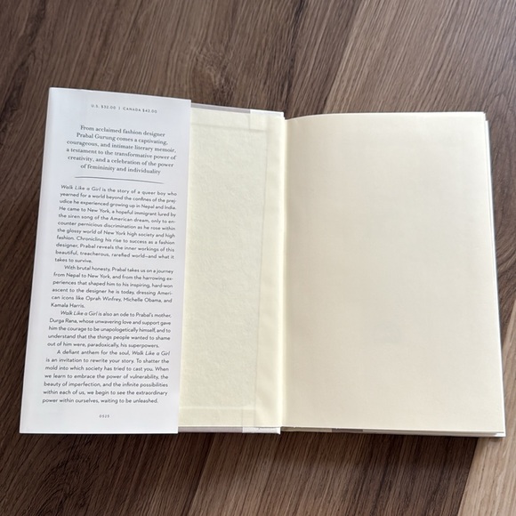 New Prabal Gurung White Memoir Hardback Book - Picture 4 of 6